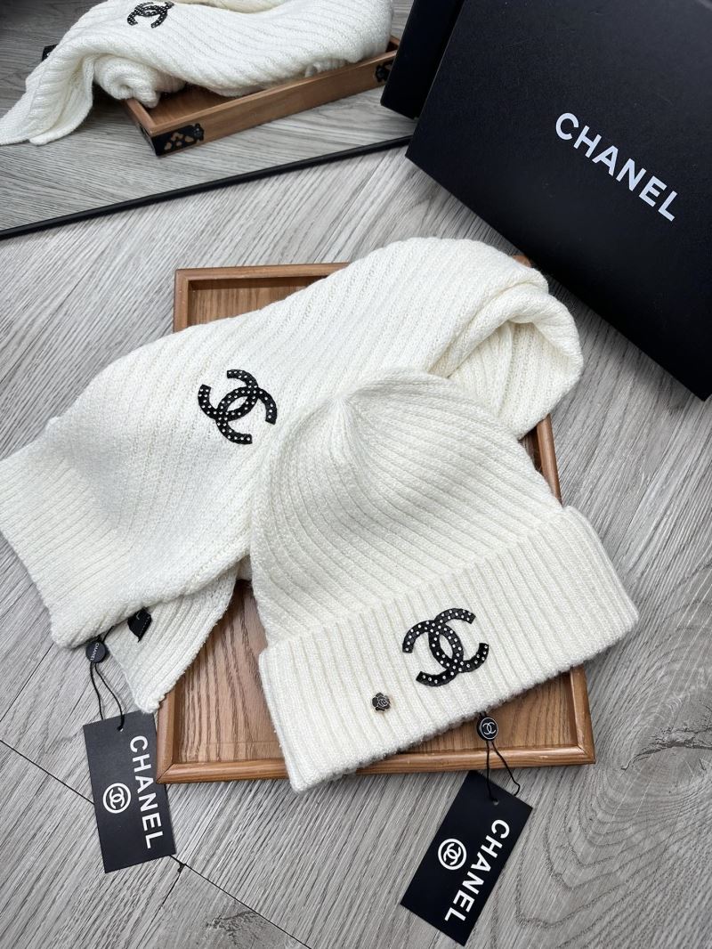 Chanel Caps Scarfs